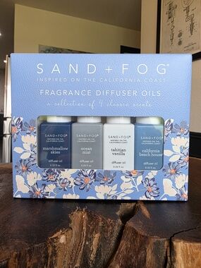 SAND + FOG Fragrance Diffuser Oils Set - 4-Pack